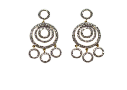 Gold Plated | Chandelier Earrings